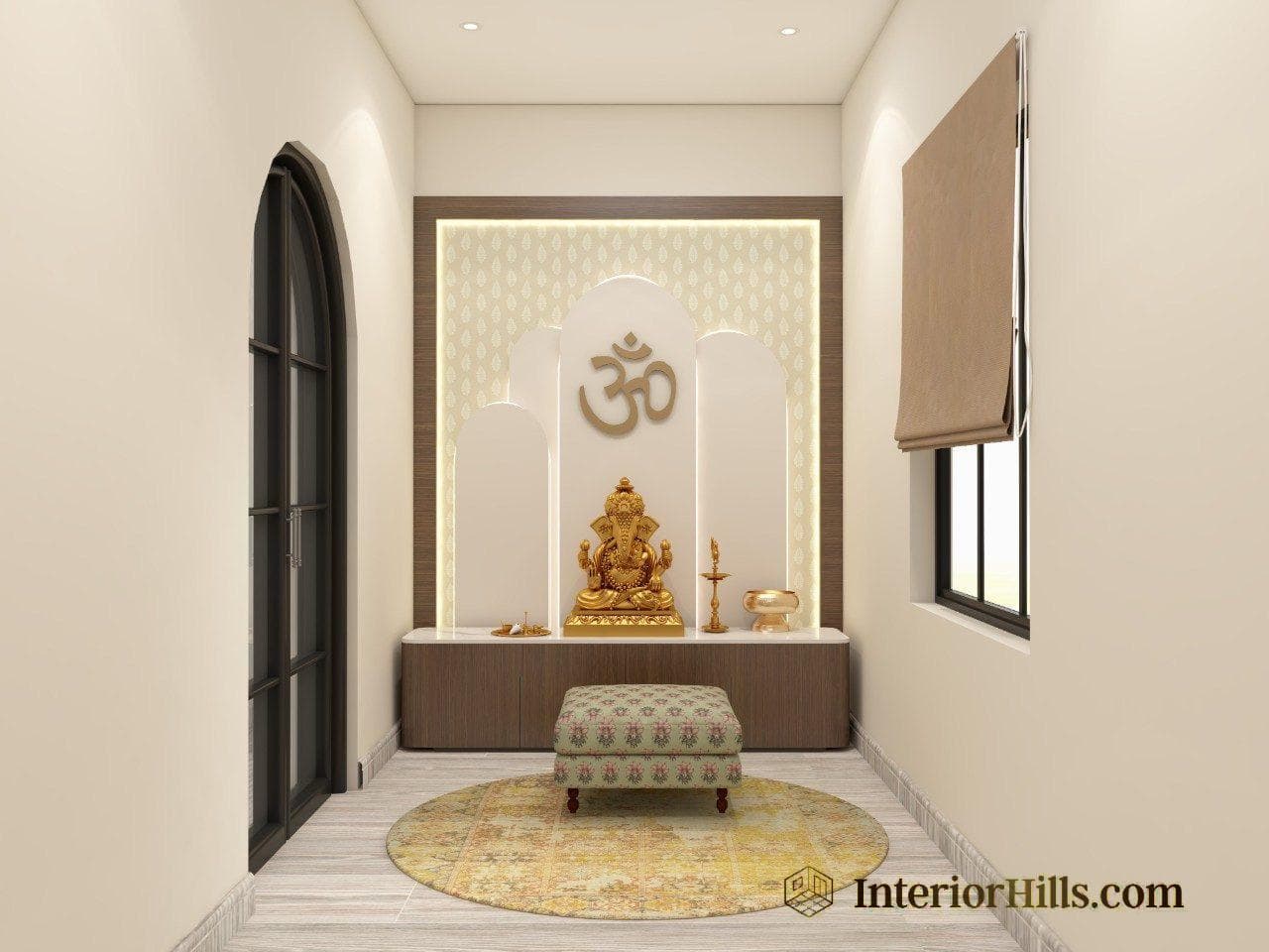 Sacred Pooja Room Design 1